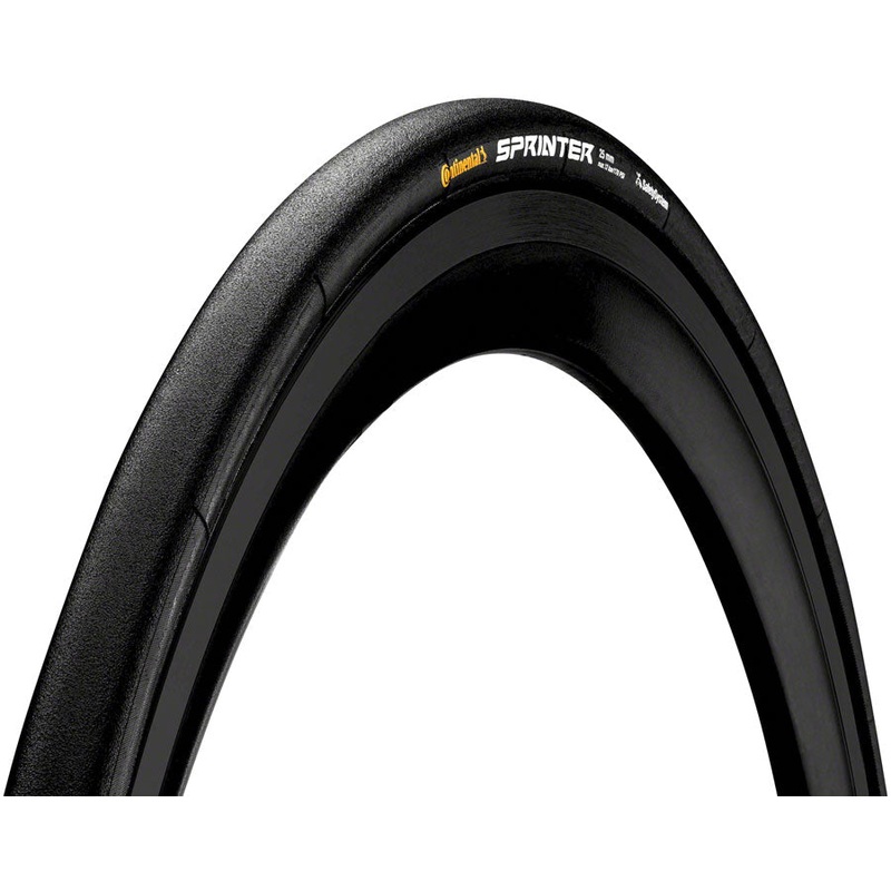 Continental Sprinter Tire – 700 x 22 Tubular Folding BLK BLKChili SafetySystem Breaker