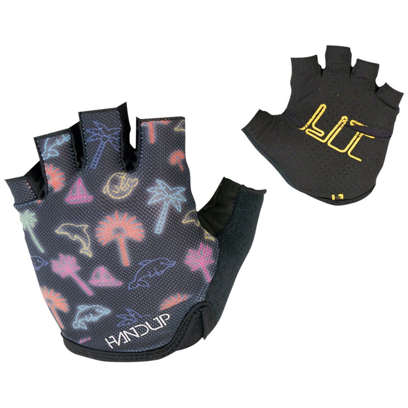 HandUp Shorties Gloves – Neon Lights Short Finger Medium