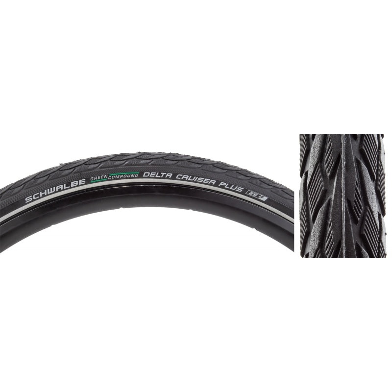 Schwalbe Delta Cruiser+ Active Twin PG 26×1-3/8 Standard Tire