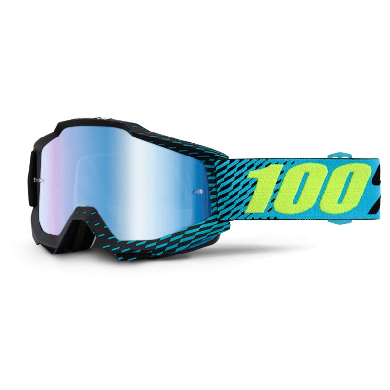 100% Accuri Goggles-R-Core-Mirror Blue Lens