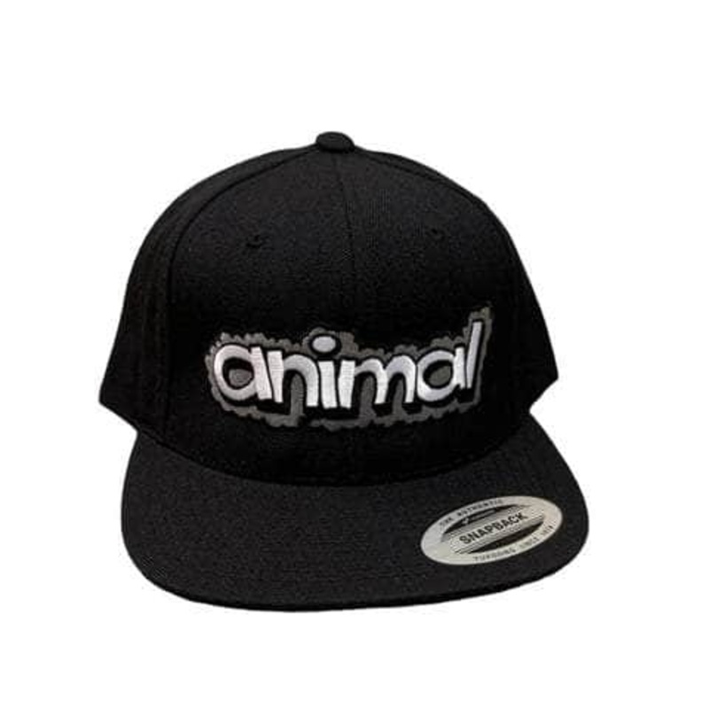 Animal Bikes Bubbles Snapback Cap Black