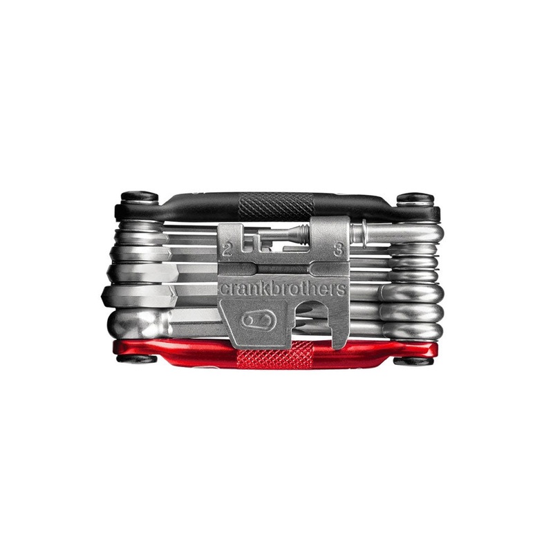 Crank Brothers M20 Multi-Tool – Black & Red