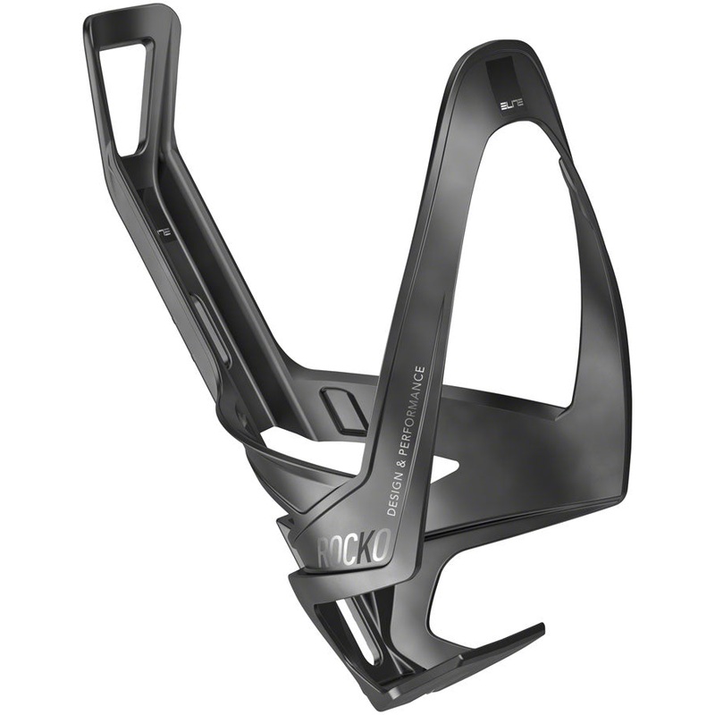 Elite SRL Rocko Carbon Water Bottle Cage: Matte Black/Black