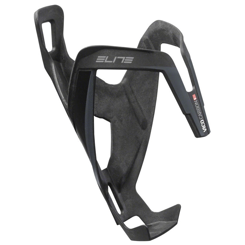Elite Vico Carbon Bottle Cage- Matte Black/Gray