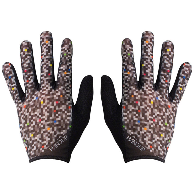 Handup Vented Gloves – Pixelated Full Finger Medium
