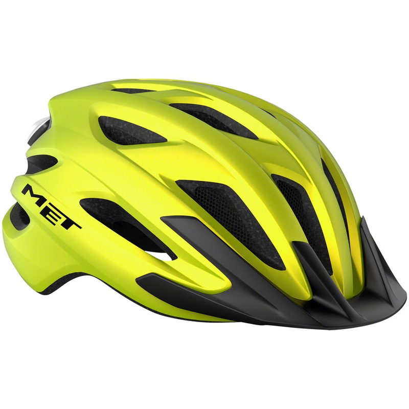 Mountain Bike Helmet MET Crossover Mips – Lime Yellow Metallic Matte, X-Large