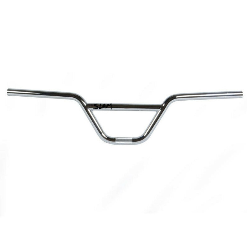 S&M Cruiser Slam 2pc BMX Handlebars – 5.75″ – Chrome – USA Made