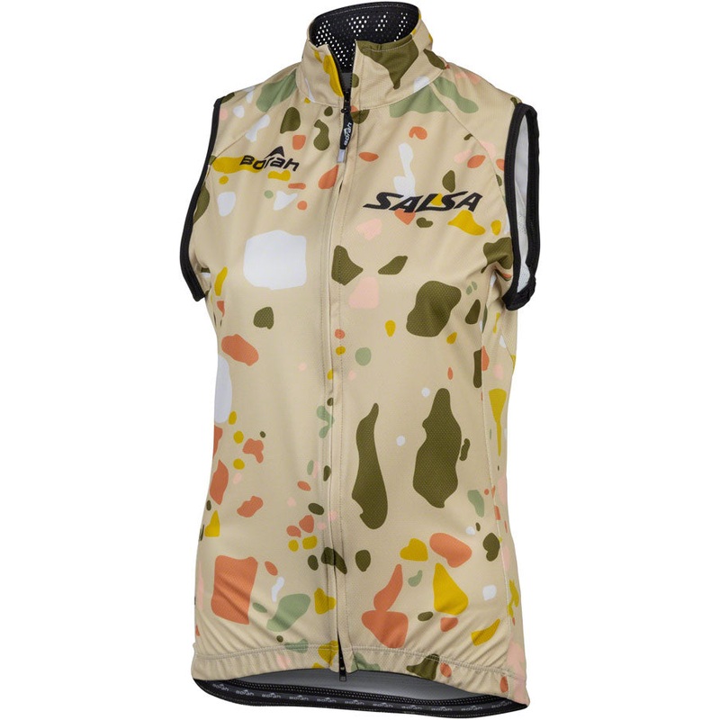 Salsa Womens Terrazzo Vest – X-Large Tan