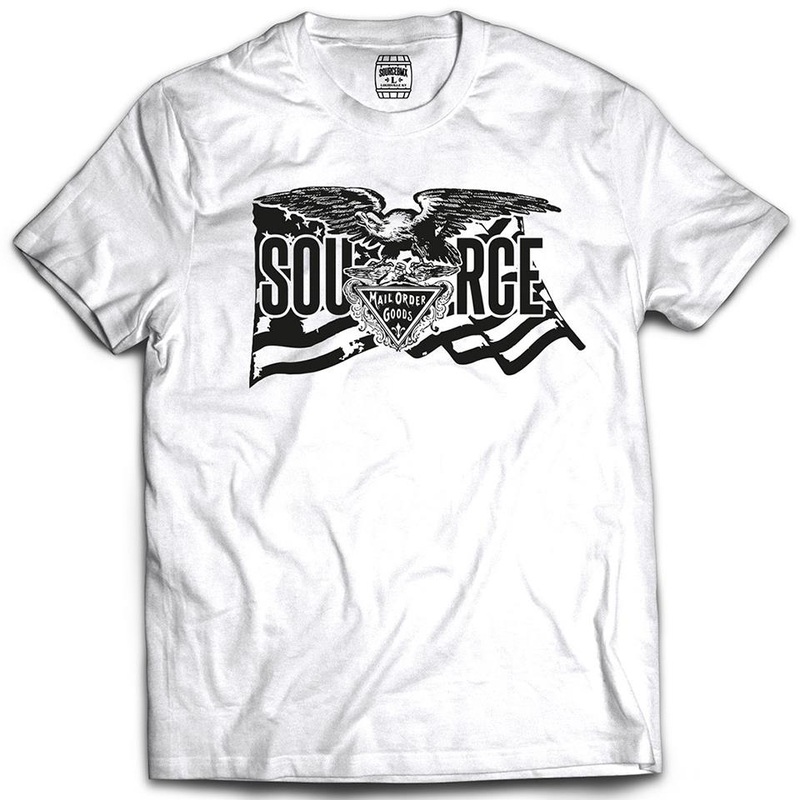 Source Flag T-Shirt – White