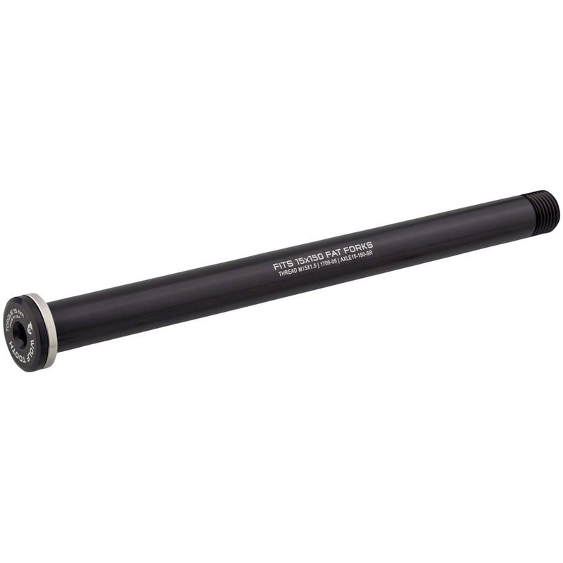 Wolf Tooth Front Thru Axle – RockShox 15x150mm – Black