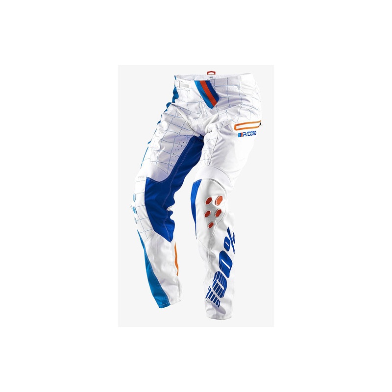 100% R-Core DH BMX Race Pants-White