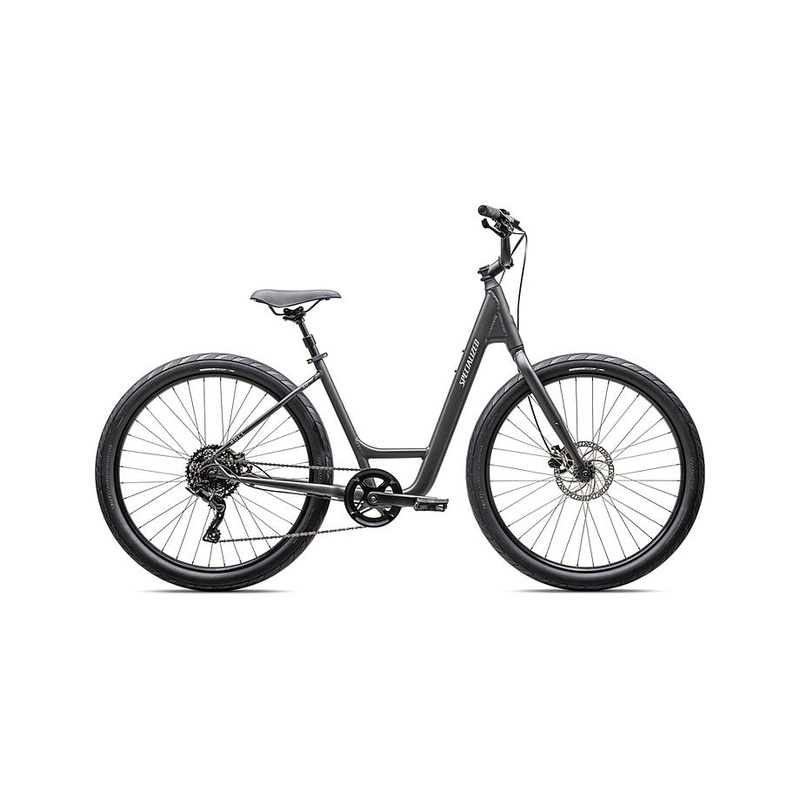 2025 Specialized roll 3.0 low entry bike satin smoke / satin morning mist reflective s
