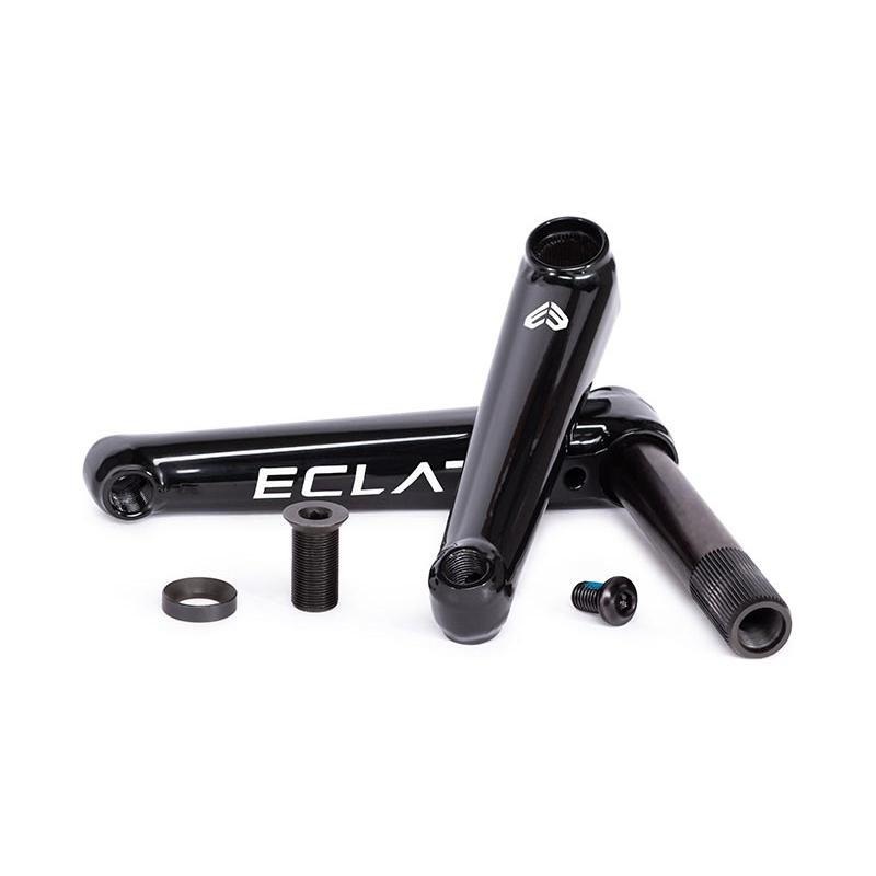 Eclat, Tibia, Crankset, Spindle: 22mm, 22mm, 165mm, Black, BMX, Set