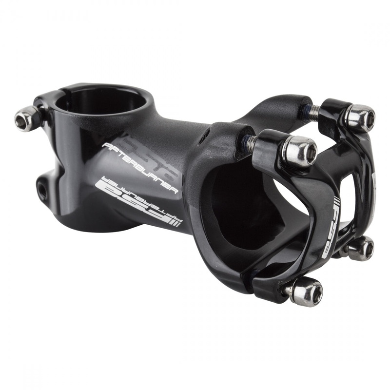 Full Speed Ahead Afterburner Threadless Stem 31.8mm 70mm +/-6 Deg Black Aluminum