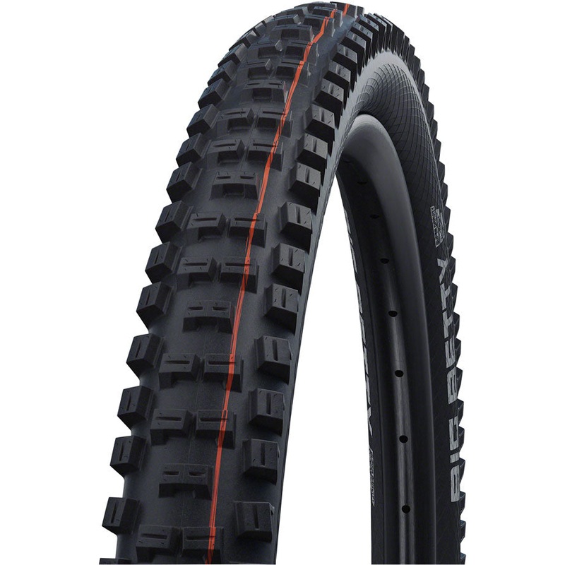 Schwalbe Big Betty Tire – 27.5 x 2.4″, Tubeless, Folding, Black, Evolution Line, Addix Soft, Super Gravity