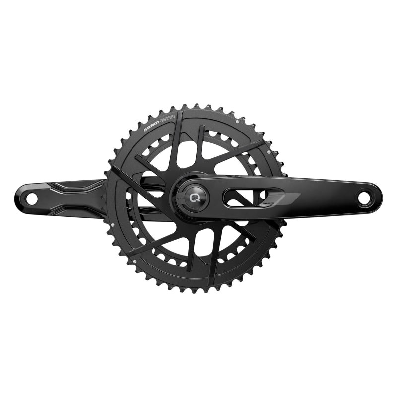 SRAM Rival AXS Power Meter Crankset – 175mm 12-Speed 48/35t 8-Bolt Direct Mount DUB PM Spindle Carbon E1