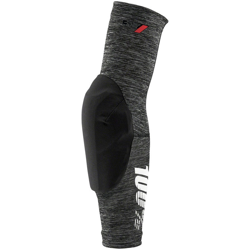 100% Teratec Elbow Guards – Gray/Black, Medium