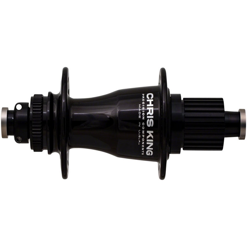 Chris King Boost Rear Hub – 12 x 148mm Center-Lock Micro Spline Black 32H