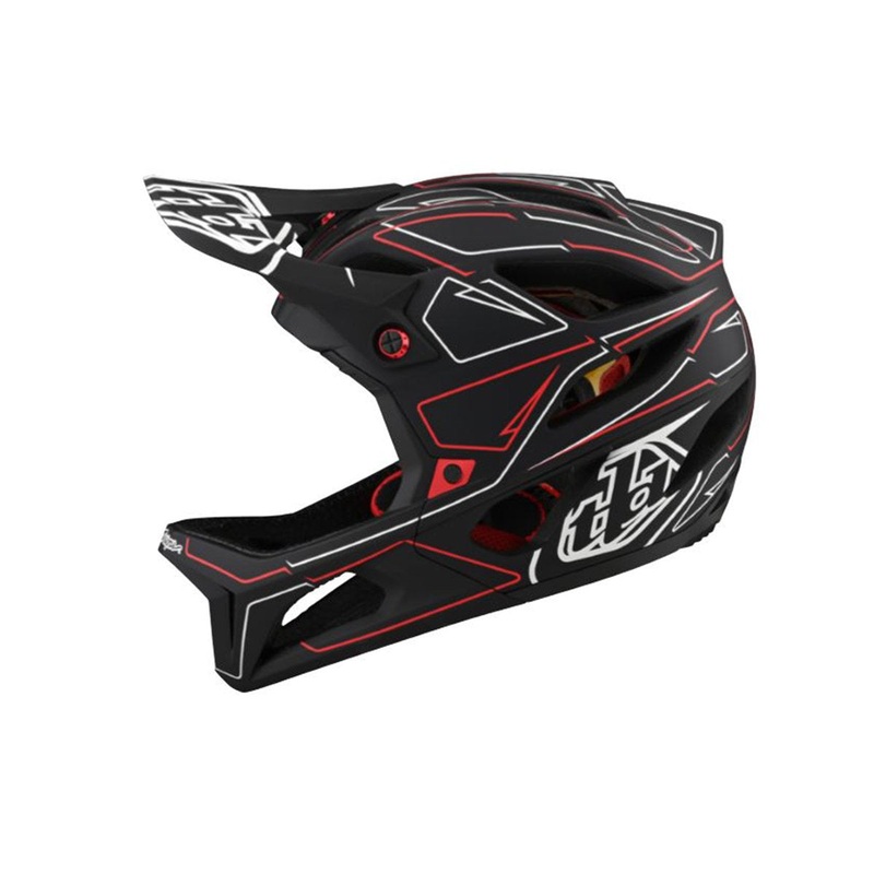 Troy Lee Designs Stage Full Face Helmet – Ltd Edition – Pinstripe Black – 2021