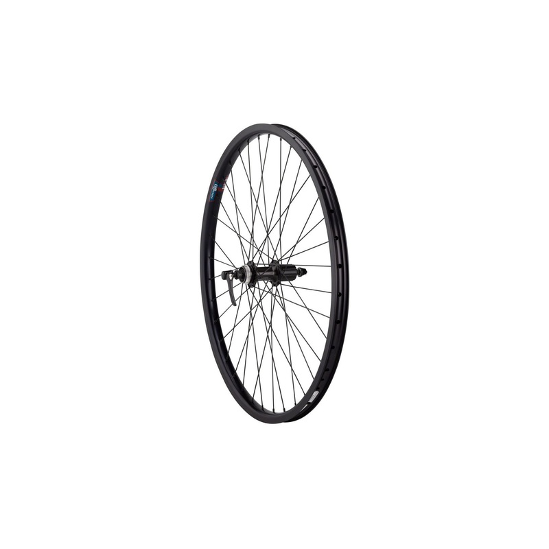 Velocity Cliffhanger Disc Brake Heavy Duty Rear Wheel – 650b, QR x 135mm,  Center-Lock, Black