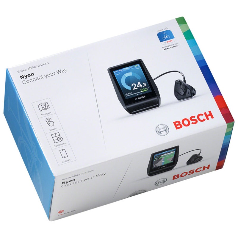Bosch Nyon Retrofit Kit including holder control unit and Handlebar shims