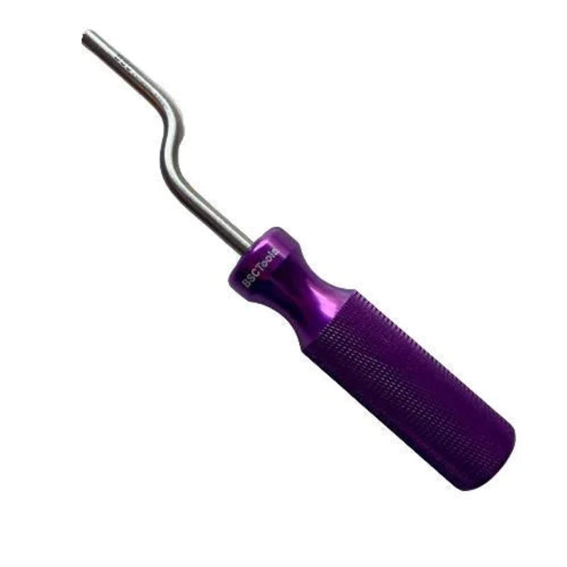 BSC Tools Adjustable Double Square Spoke Nipple Driver Hand Tool