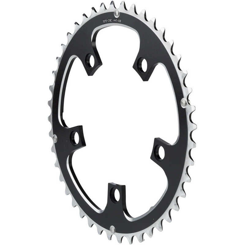 Dimension Multi Speed Chainring – 44T, 110mm BCD, Outer, Black