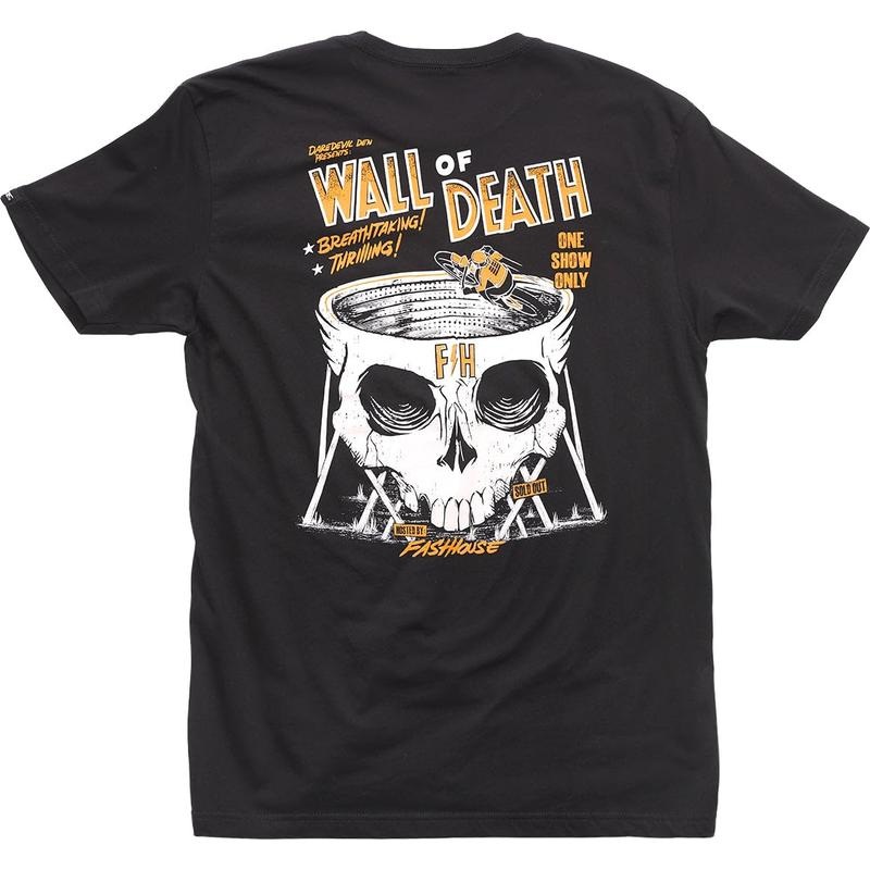 Fasthouse Sideshow SS Tee Black Medium