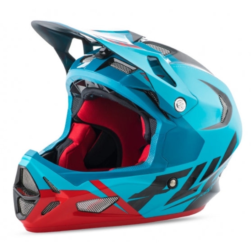 Fly Werx Ultra Helmet-Blue/Red/Black