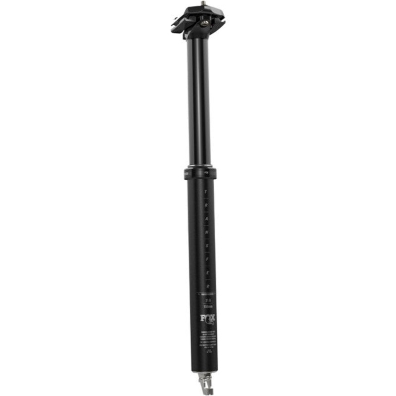 FOX Transfer Performance Elite Dropper Seatpost – 30.9 mm 120 mm Internal Routing Anodized BLK