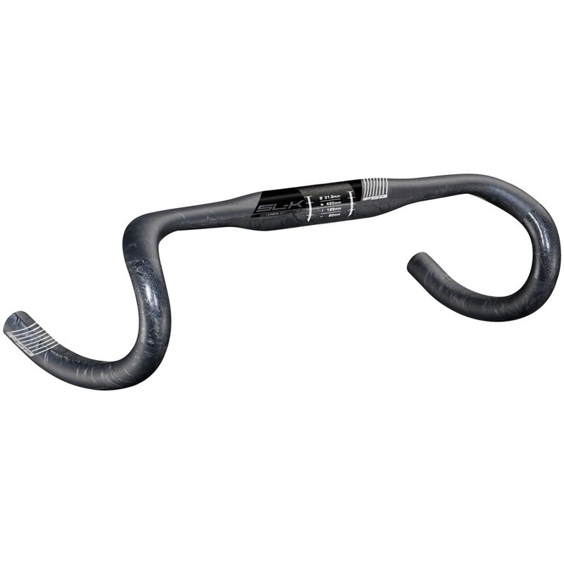 Full Speed Ahead SL-K Compact Drop Handlebar – Carbon 31.8mm 40cm Black