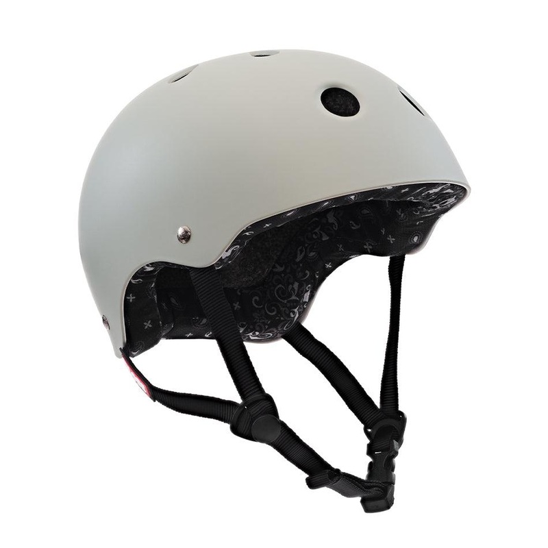 Goodstock Certified Helmet / Matte Gunmetal/Bandana