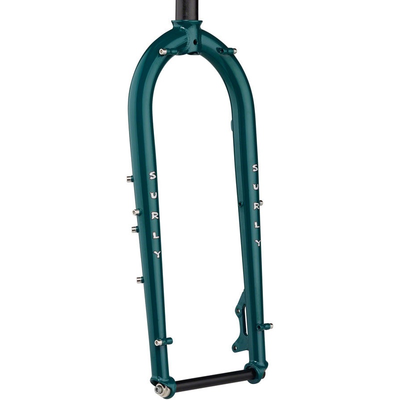 Surly Wednesday Fork – 26″ 15x150mm Thru-Axle 1-1/8″ Straight Steerer Steel OG Algae