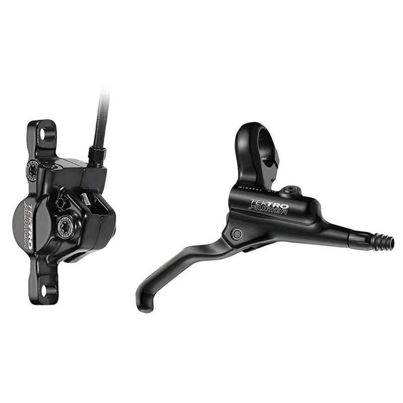 Tektro Auriga HD-M290 MTB Disc Brake and Lever – Front – Black