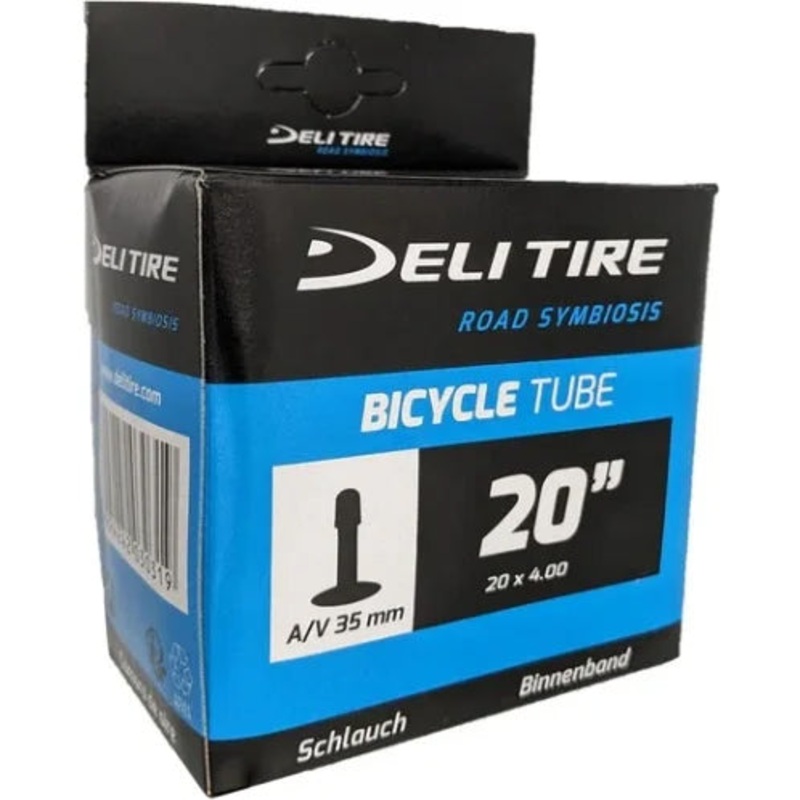 Delium Tire Standard Butyl Tube 20×4.0-4.5″ SV 48mm Each