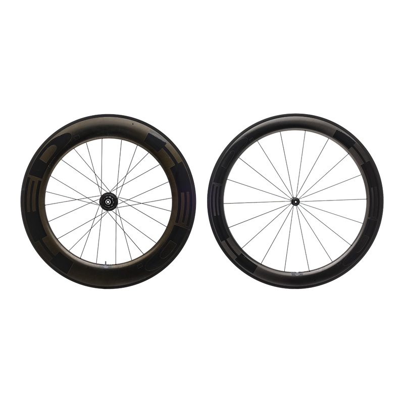 HED Jet RC6/RC9 Black Carbon/Alloy Tubeless 700c Wheelset