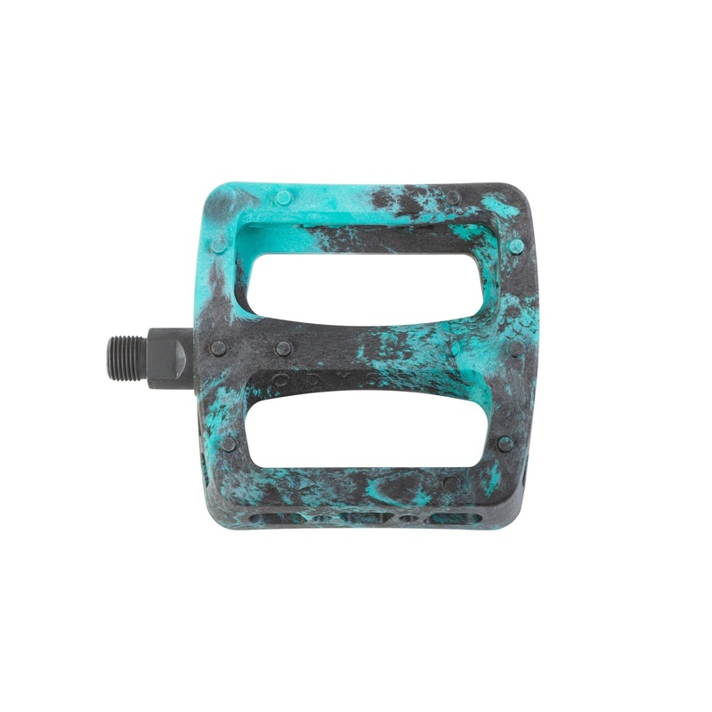 Odyssey Twisted Pro PC Pedals (Billiard Green/Black Swirl)