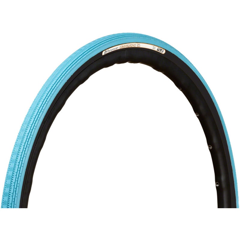 Panaracer GravelKing SS Tire – 700 x 32 Tubeless Folding Turquoise/Black