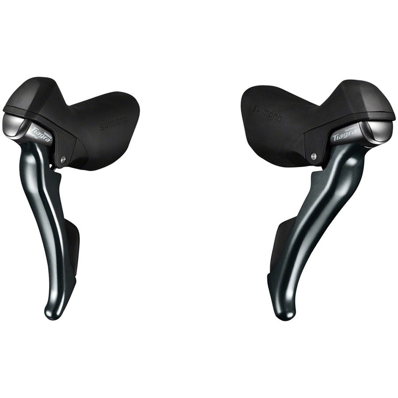 Shimano Tiagra ST-4703 3×10-Speed Shift/Brake Lever Set Black