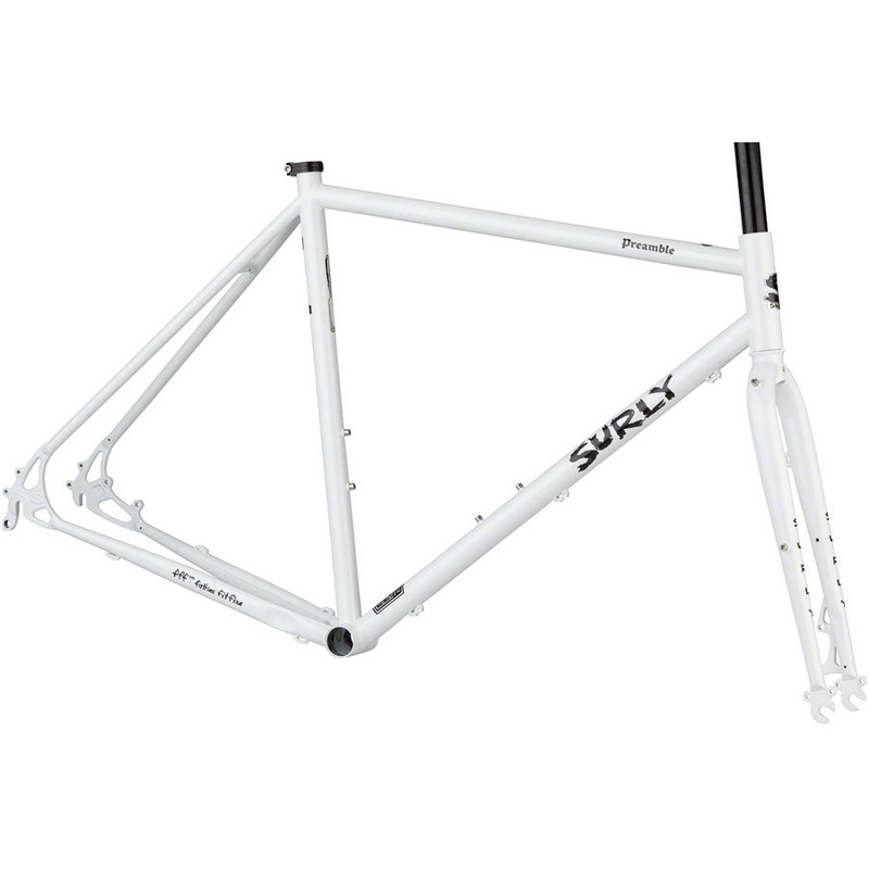 Surly Preamble Frameset – 700c Thorfrost White Large