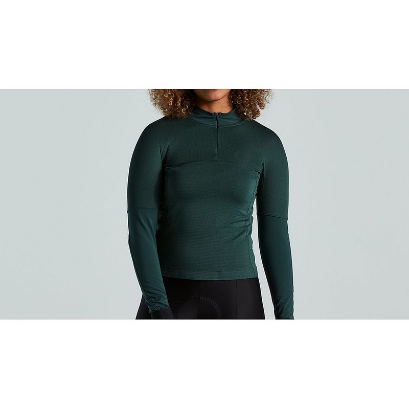 2021 SPECIALIZED PRIME-SERIES THERMAL JERSEY LS WOMENS – XX-LARGE, FOREST GREEN