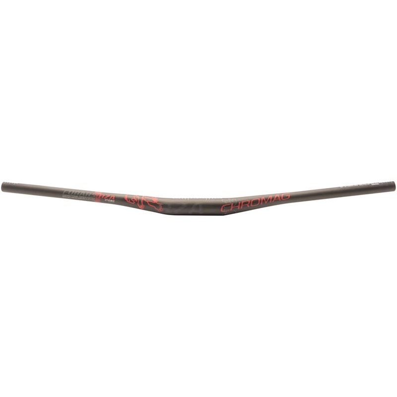 Chromag BZA Handlebar – 35mm Clamp 15mm Rise Black/Red