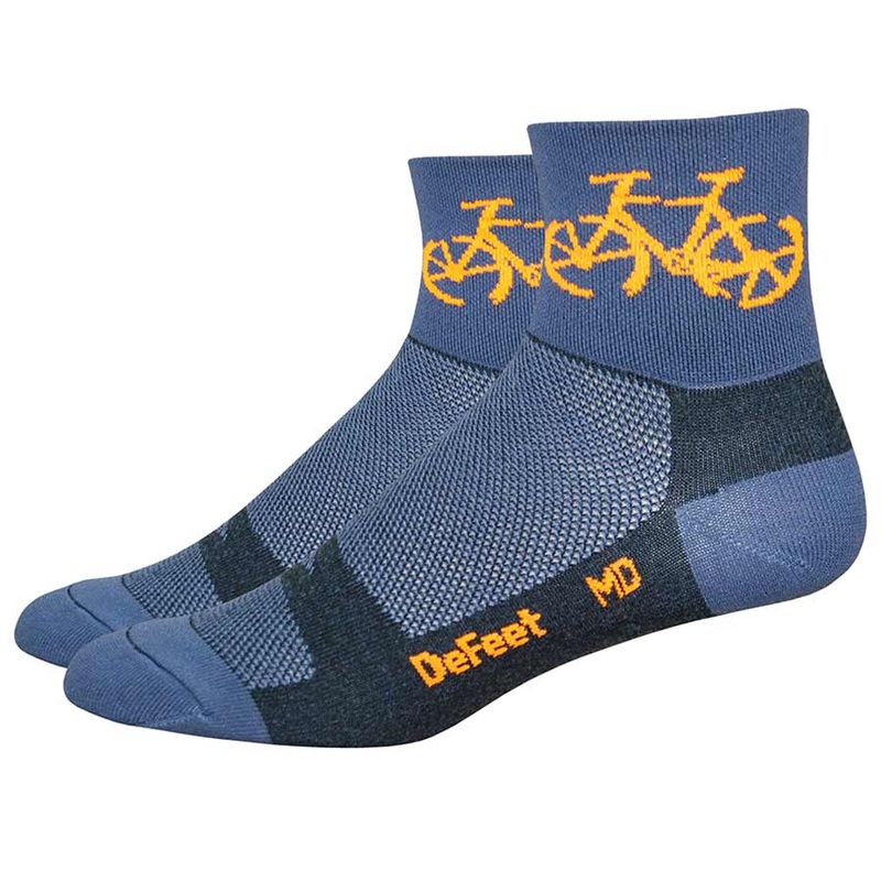 DeFeet Aireator 3″ Socks Townee Charcoal L Pair