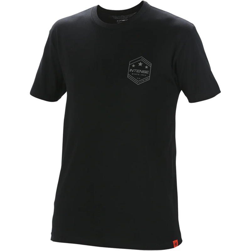 Intense Short Sleeve Tee Shirt – Black