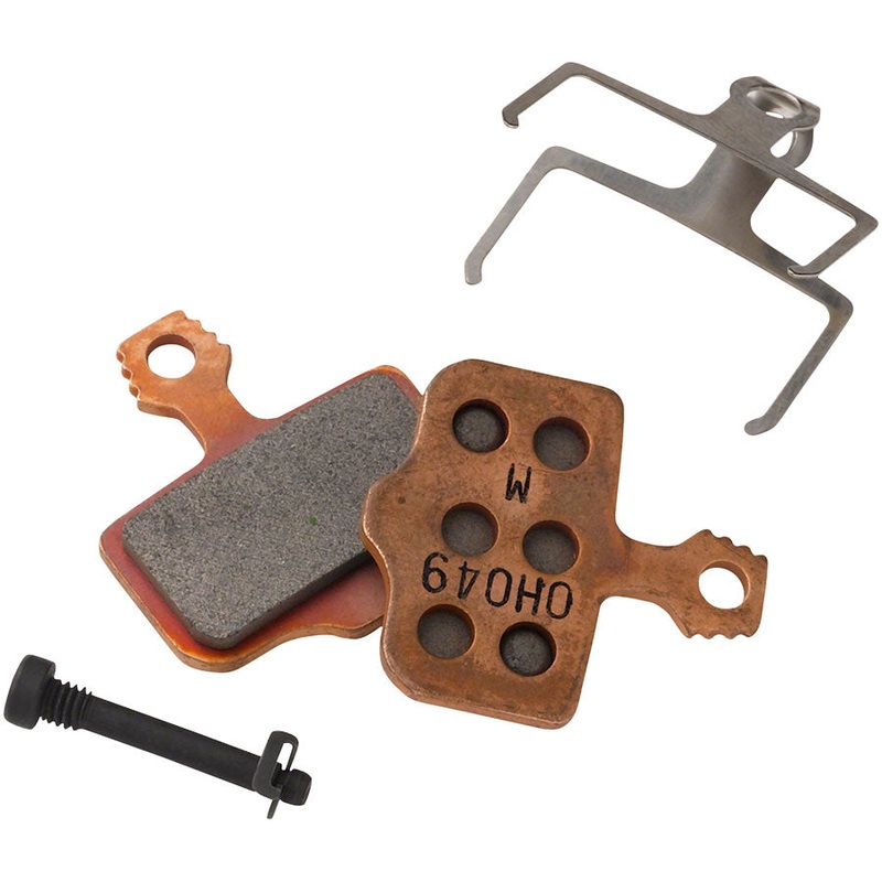 SRAM Disc Brake Pads – Organic Compound Steel Backed Powerful For Level Elixir 2-Piece Road
