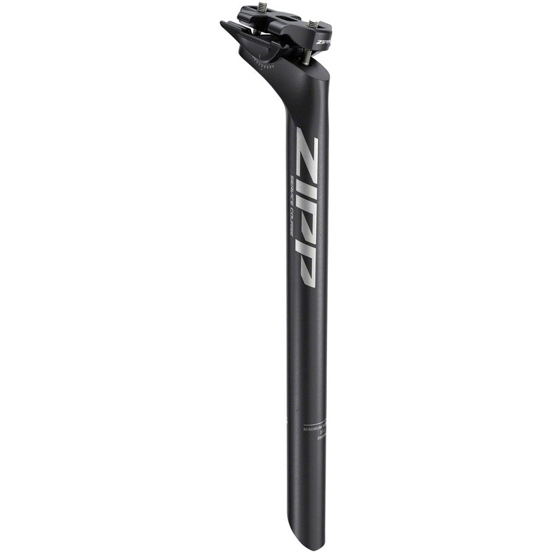 Zipp Service Course Seatpost – 27.2mm Diameter, 350mm Length, 20mm Offset, Bead Blast Black, B2