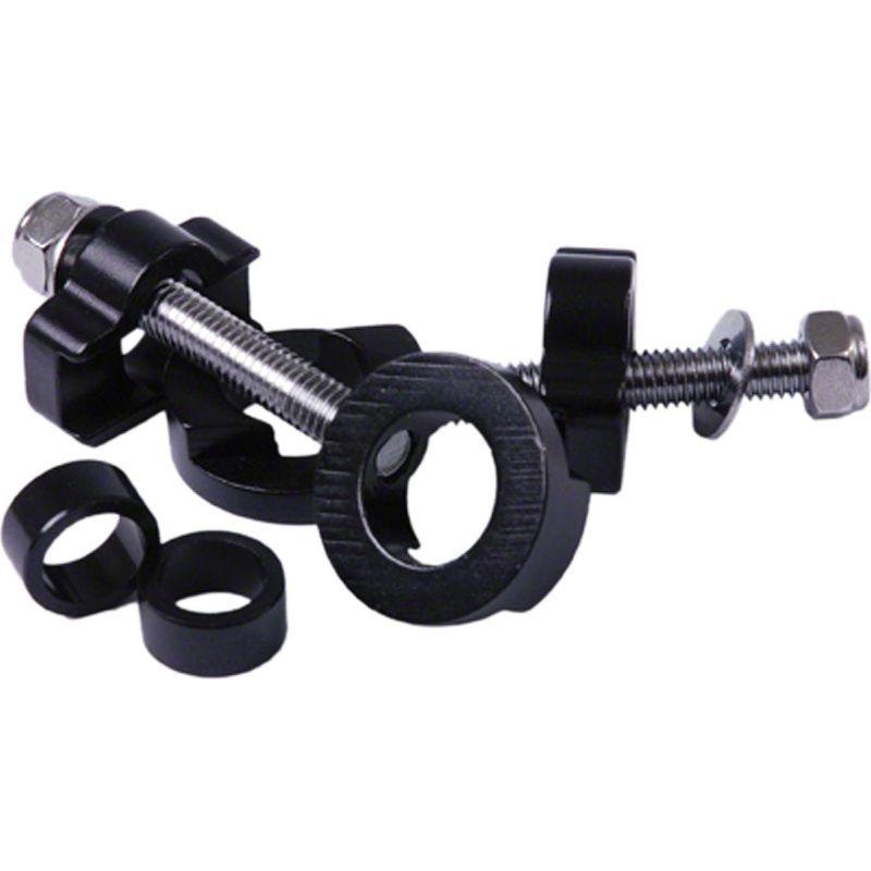 DMR Chain Tugs Chain Tensioner 14mm with 10mm Adaptor Black Pair