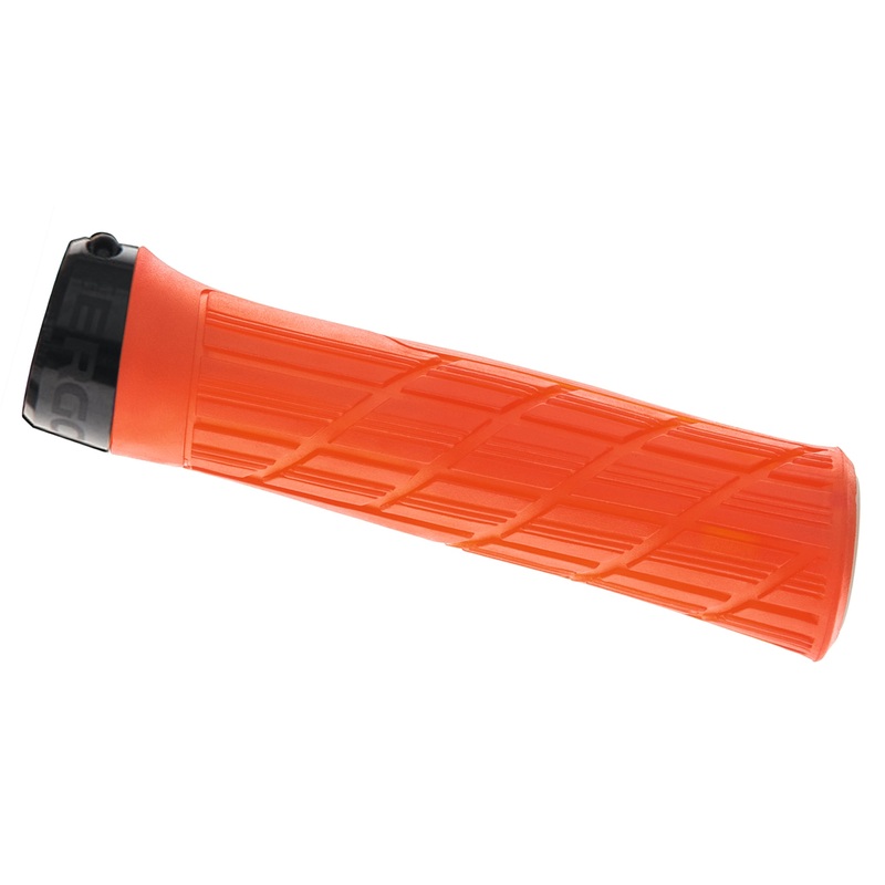 Ergon GE1 Evo Factory Slim Grips – Frozen Orange Lock-On