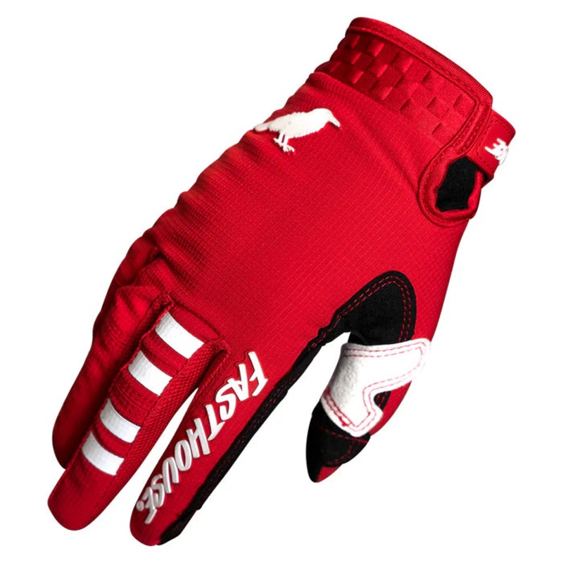 Fasthouse Elrod Air Glove – Red