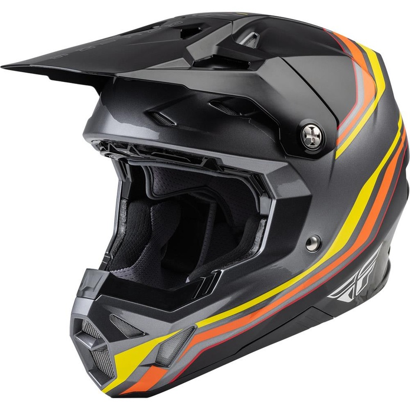 Fly Racing Formula CP Speeder S.E. Helmet – Black/Yellow/Red